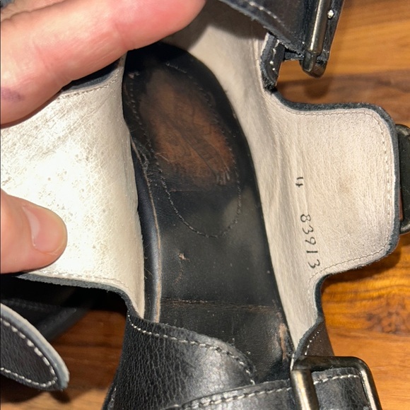 Freebird Black Heeled Boots with Buckles - Picture 5 of 8